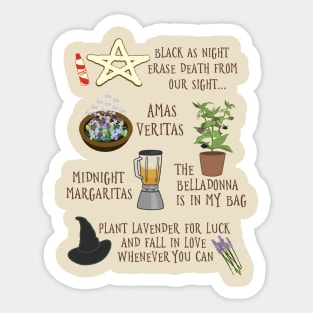 There's a little witch in all of us Sticker